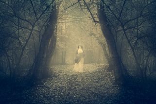 Dron měl zachytit přízrak malé dívky s propadlýma...